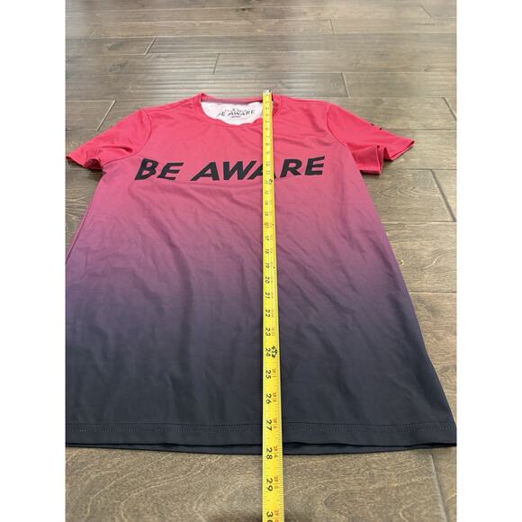 Dutch Bros Womens Pink BE AWARE Breast Cancer Short Sleeve T-Shirt Size M MEDIUM - Picture 7 of 8